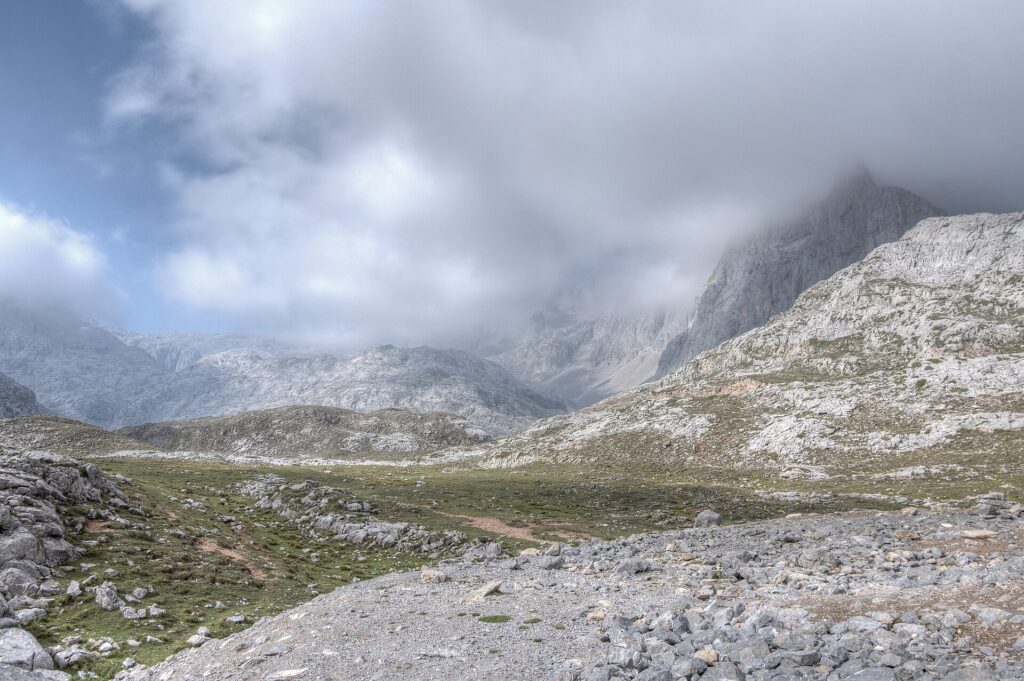 Picos de Europa desde el teleférico de Fuente Dé