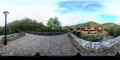 El puente sobre el río Argoza